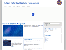 Tablet Screenshot of gsgprinter.com